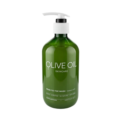 【Olive Oil Skincare】寧靜花開三合一全身潔膚露 500ml