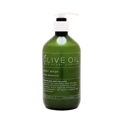 【Olive Oil Skincare】玫瑰天竺葵沐浴露 500ml