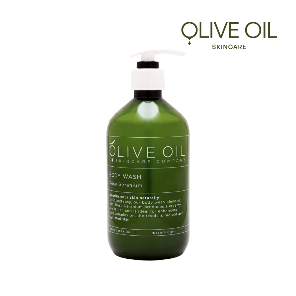 【Olive Oil Skincare】玫瑰天竺葵沐浴露 500ml