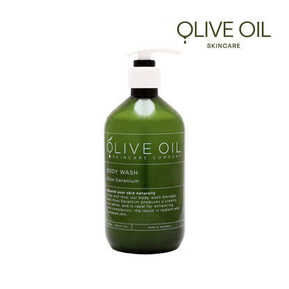 【Olive Oil Skincare】玫瑰天竺葵沐浴露 500ml