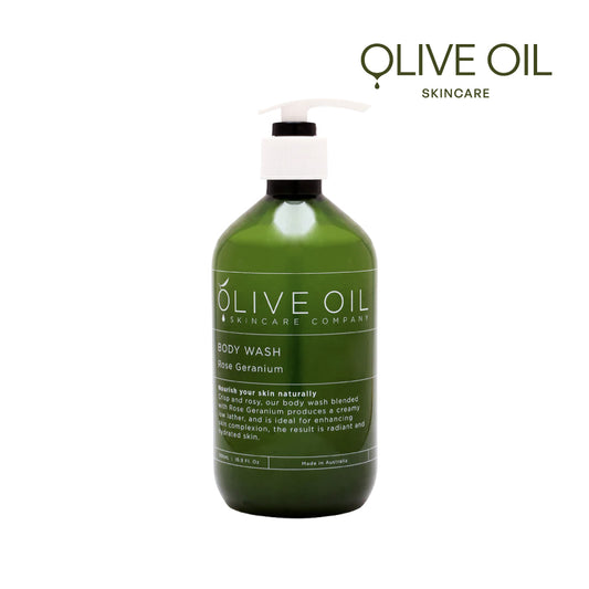 【Olive Oil Skincare】玫瑰天竺葵沐浴露 500ml