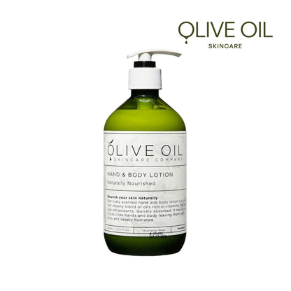【Olive Oil Skincare】天然滋養手部及身體乳液 500ml