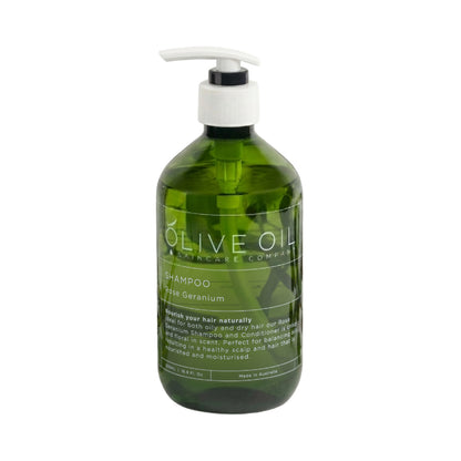 【Olive Oil Skincare】玫瑰天竺葵洗髮露 500ml