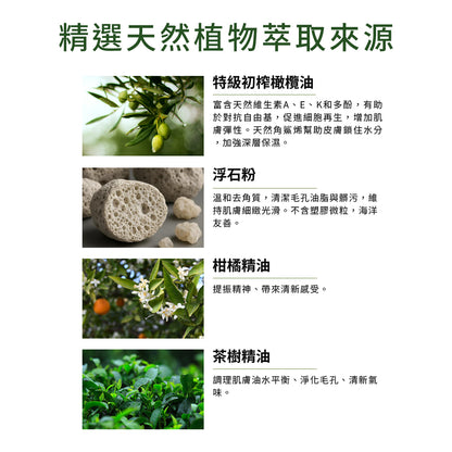 【Olive Oil Skincare】檸檬香茶樹洗手露 500ml