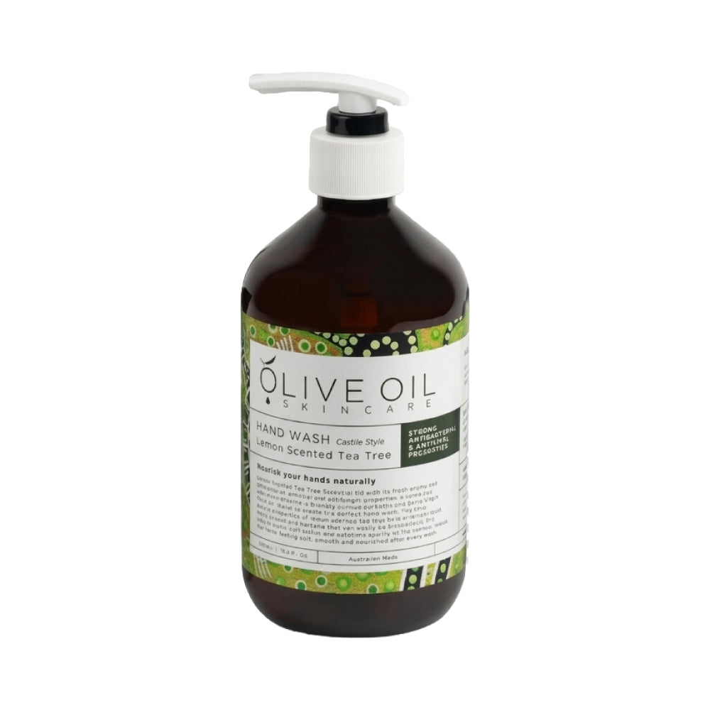【Olive Oil Skincare】檸檬香茶樹洗手露 500ml