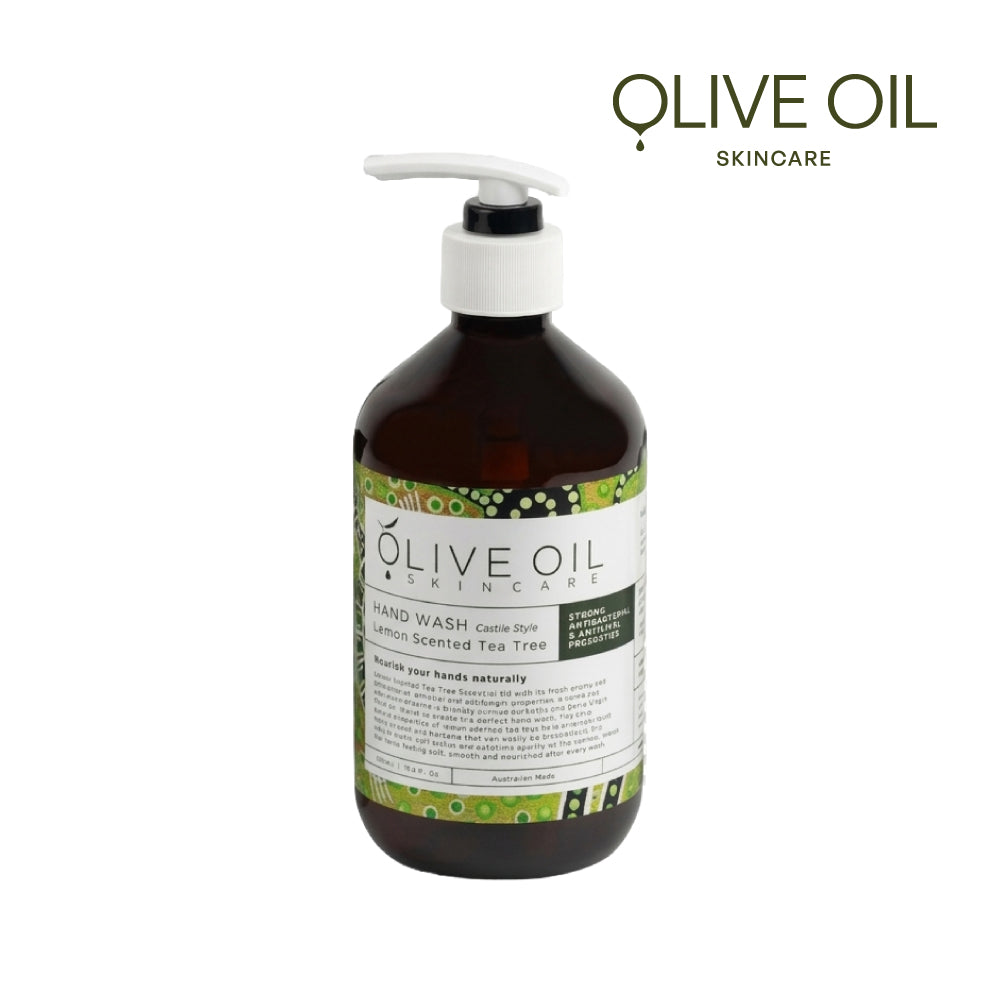 【Olive Oil Skincare】檸檬香茶樹洗手露 500ml