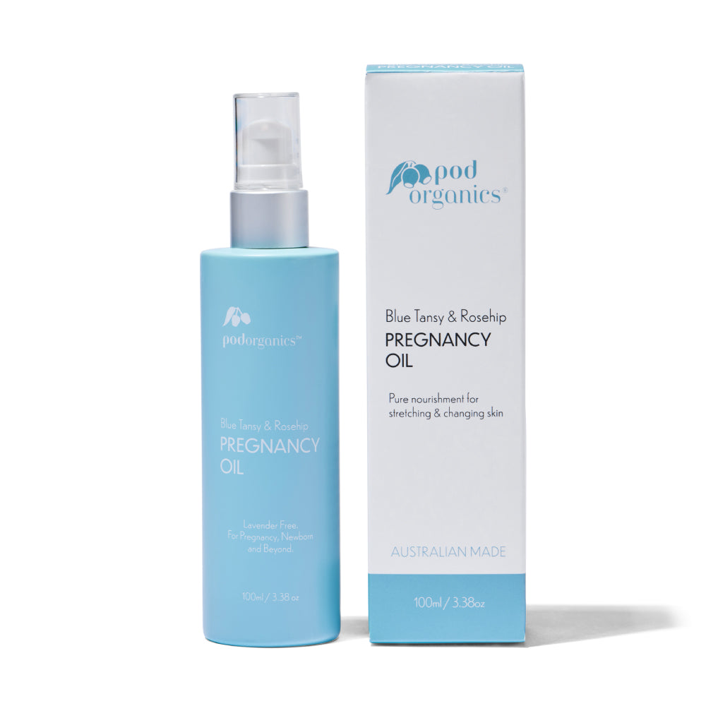 植萃藍艾菊玫瑰孕膚油